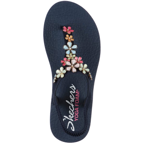 SKECHERS Women's Meditation - Glass Daisy Sandals