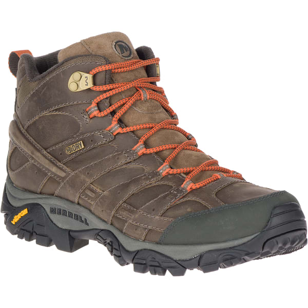 MERRELL Men's Moab 2 Prime Mid Waterproof, Wide