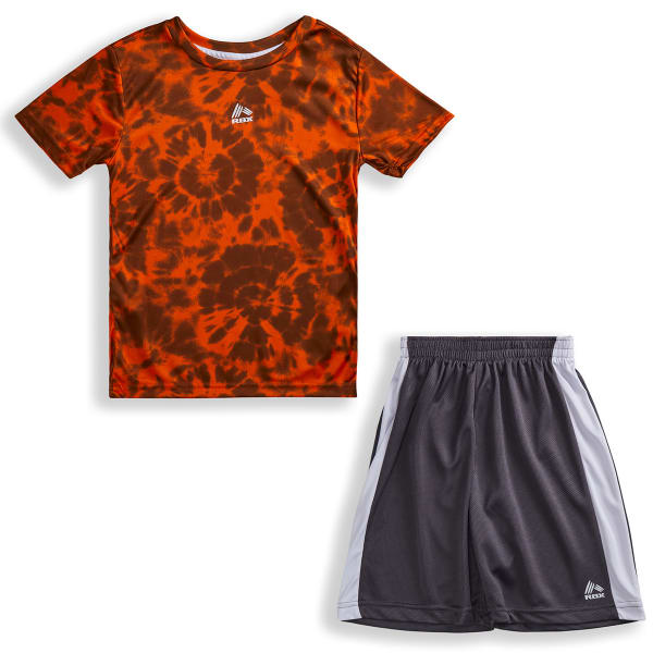 RBX Boys' Active Shorts & Shirt Set, 2 Piece