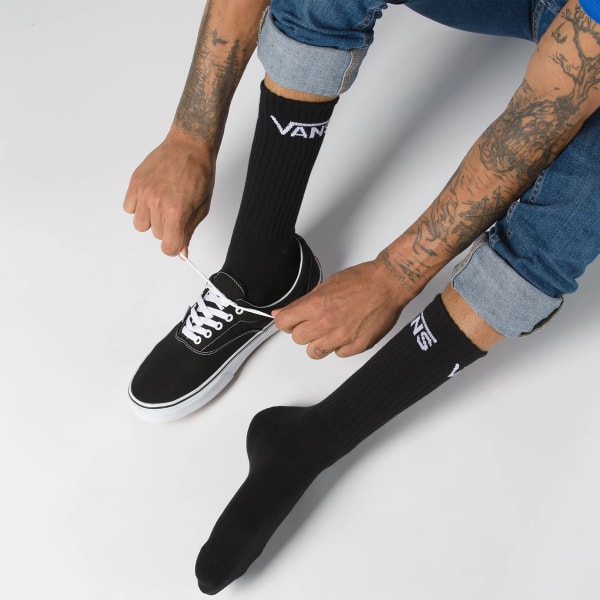 VANS Guys' Classic Crew Socks, 3 Pack