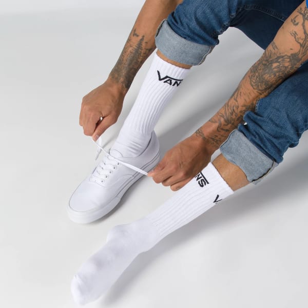 VANS Guys' Classic Crew Socks, 3 Pack