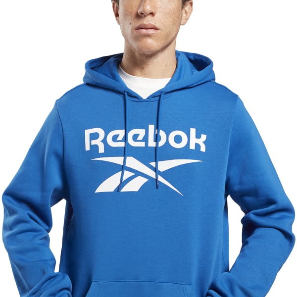 REEBOK Men's Identity Fleece Stacked Logo Pullover Hoodie - Bob's