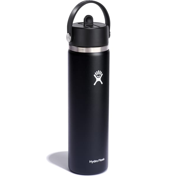 HYDRO FLASK 24 oz Wide Mouth Water Bottle w/ Flex Straw Cap