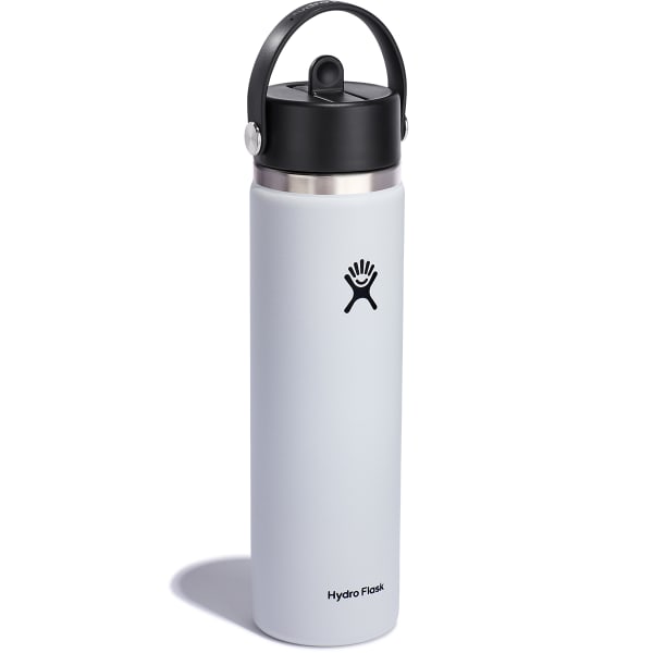 HYDRO FLASK 24 oz Wide Mouth Water Bottle w/ Flex Straw Cap