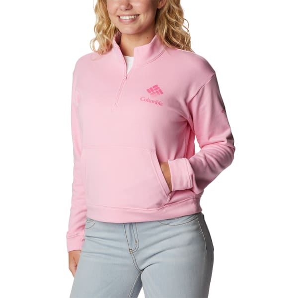 COLUMBIA Women's Trek French Terry Half-Zip Sweatshirt