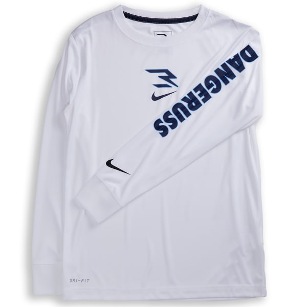 NIKE Boys' 3BRAND by Russell Wilson Dangeruss Long-Sleeve Tee