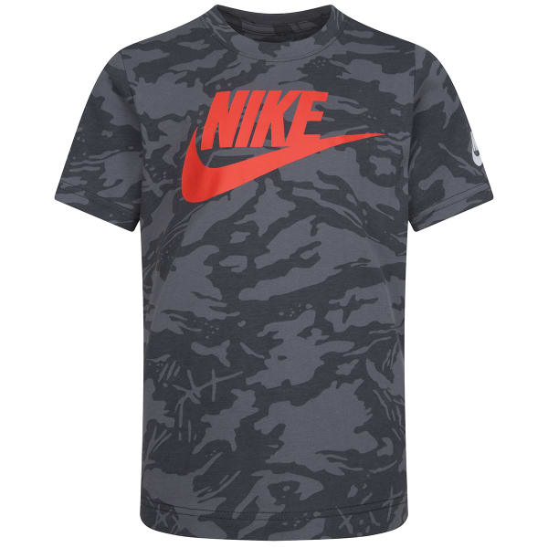 NIKE Little Boys' 4-7 Futura Camo Short-Sleeve Graphic Tee