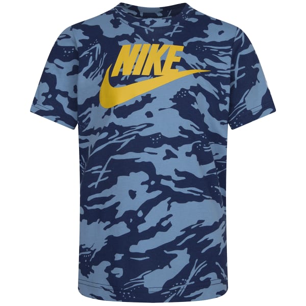 NIKE Little Boys' 4-7 Futura Camo Short-Sleeve Graphic Tee