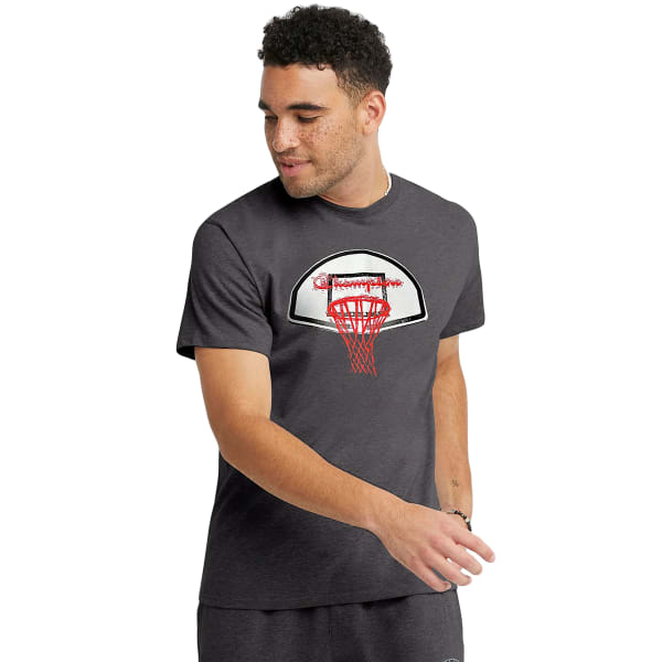 CHAMPION Men's Classic Hoop Short-Sleeve Tee