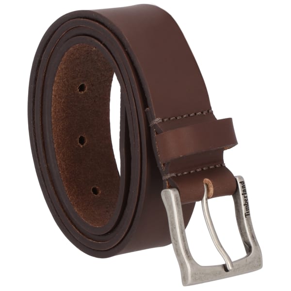 TIMBERLAND Men's 35mm Classic Jeans Leather Belt