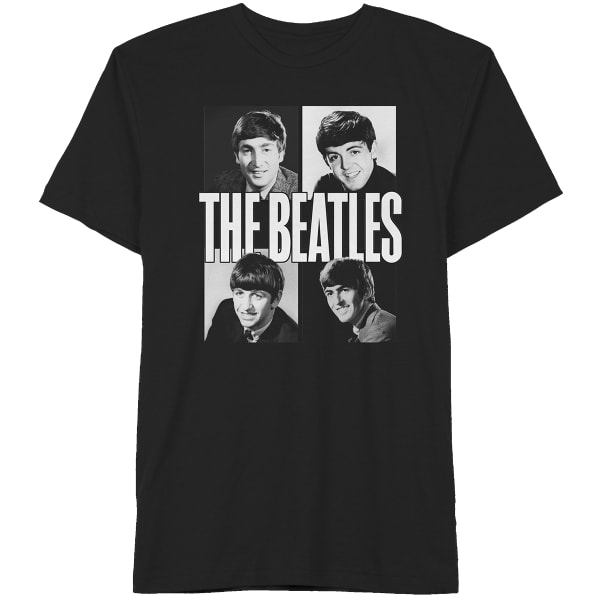 THE BEATLES Young Men's Short-Sleeve Graphic Tee