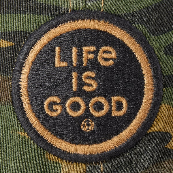 LIFE IS GOOD Men's Camo Coin Chill Cap