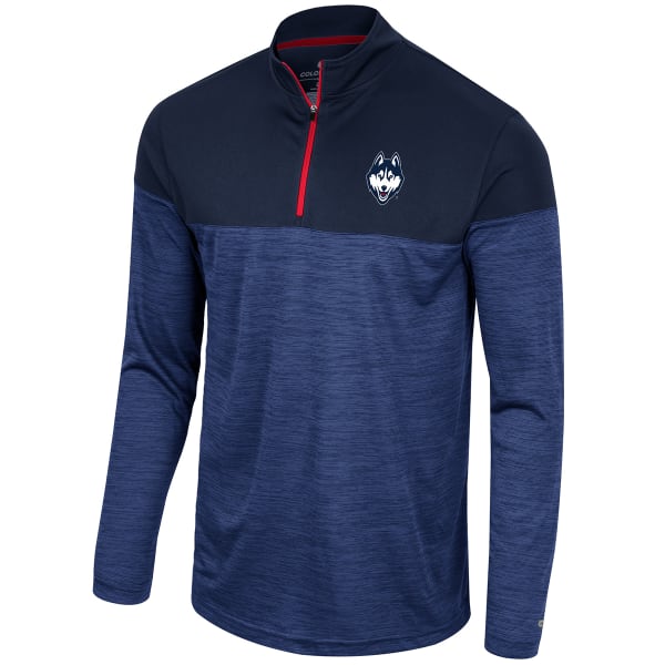 UCONN Men's Colosseum Positraction 1/4-Zip Windshirt