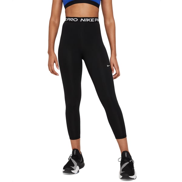 NIKE Women's Pro 365 High-Waisted 7/8 Mesh Panel Leggings