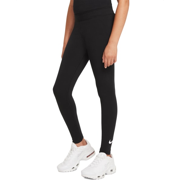 NIKE Big Girls' Sportswear Swoosh Leggings