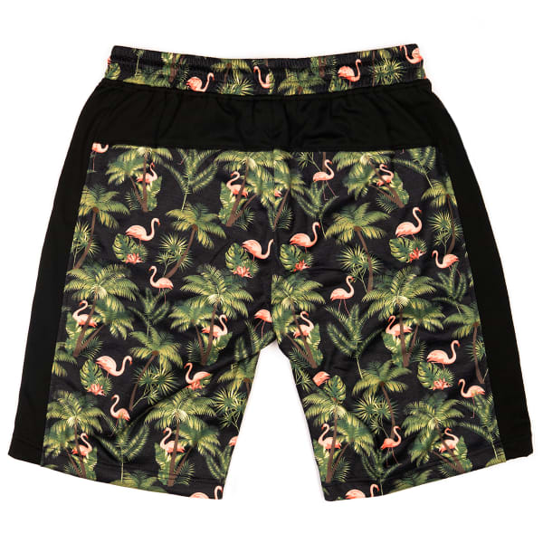 BURNSIDE Young Men's Printed Fleece Shorts