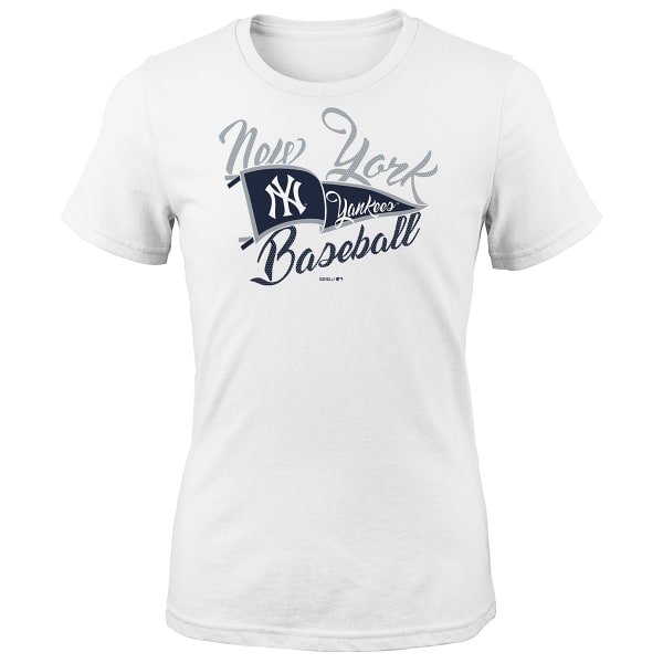 NEW YORK YANKEES Girls' Outerstuff Fly the Flag Short-Sleeve Tee