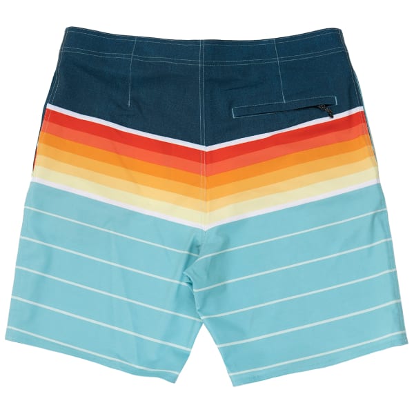 BURNSIDE Young Men's Striped Boardshorts