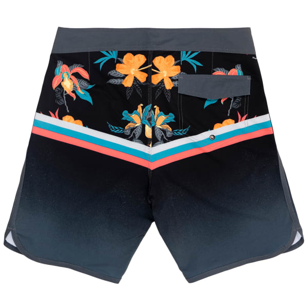 BURNSIDE Young Men's Floral Boardshorts