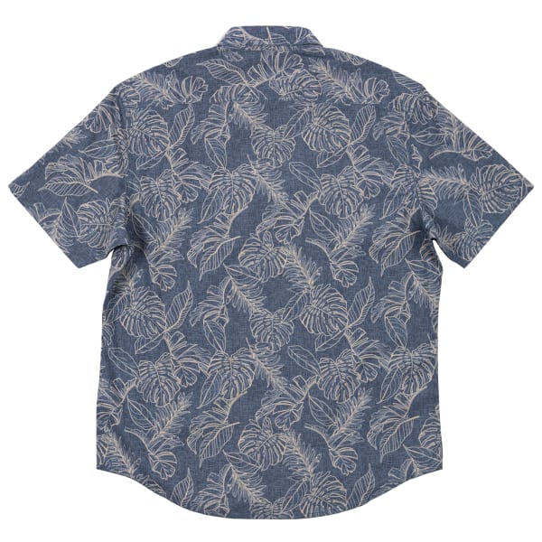 BURNSIDE Young Men's Printed Short-Sleeve Shirt