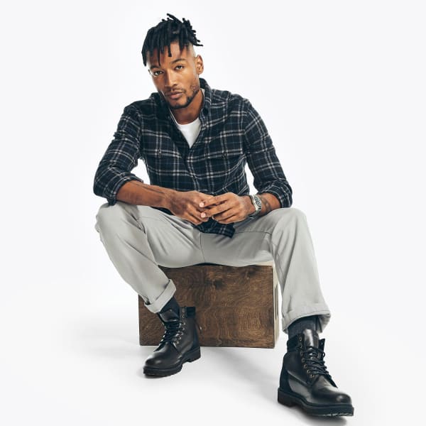 NAUTICA Men's Sustainably Crafted Flannel