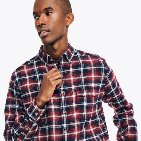 NAUTICA Men's Sustainably Crafted Flannel