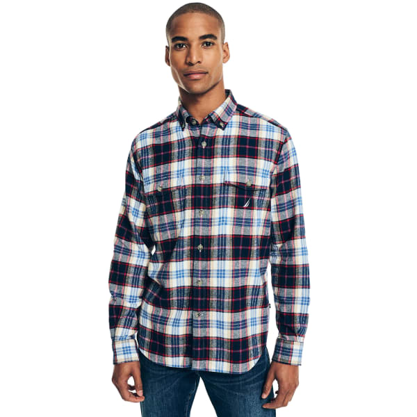 NAUTICA Men's Sustainably Crafted Flannel