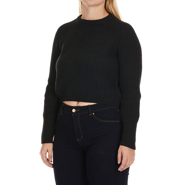 AMERICAN APPAREL Women's Cropped Crew Neck Sweater