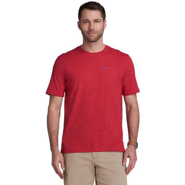 IZOD Men's Saltwater Short Sleeve Pocket Tee