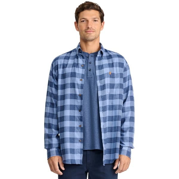 IZOD Men's Stratton Long-Sleeve Button-Down Flannel