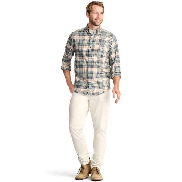 IZOD Men's Stratton Long-Sleeve Button Down Flannel