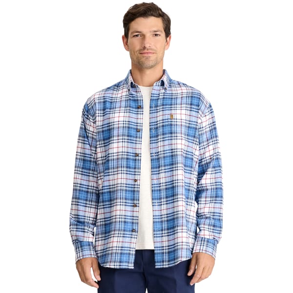 IZOD Men's Stratton Long-Sleeve Button Down Flannel