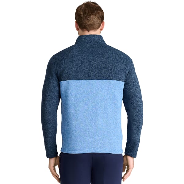 IZOD Men's Sweater Fleece Long-Sleeve 1/4-Zip Pullover