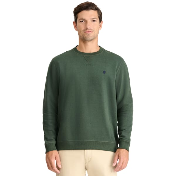 IZOD Men's Jaspe Fleece Crew Neck