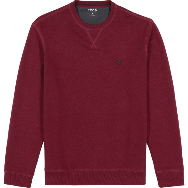 IZOD Men's Jaspe Fleece Crew Neck