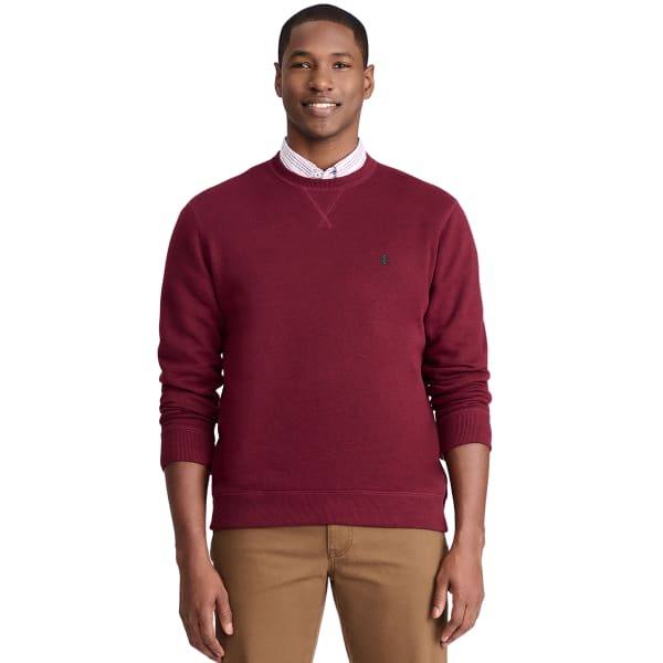 IZOD Men's Jaspe Fleece Crew Neck