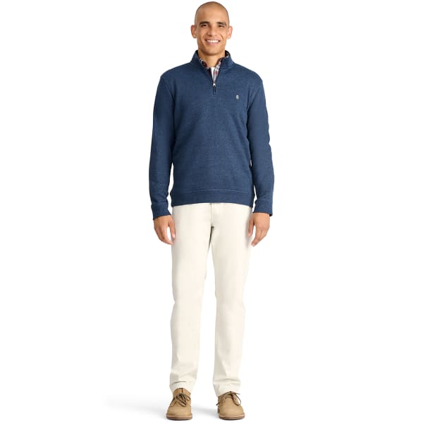 IZOD Men's Jaspe Long-Sleeve Quarter-Zip Pullover