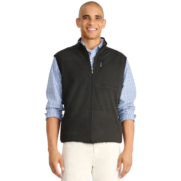 IZOD Men's Microfleece Sweater Vest