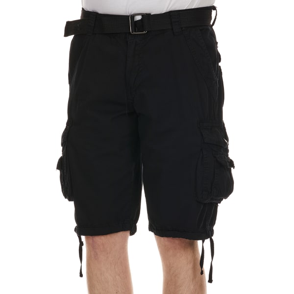 RAW X Young Men's Belted Cargo Shorts