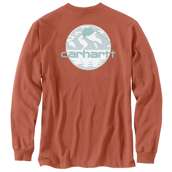 CARHARTT Men's 105955 Relaxed Fit Long-Sleeve Pocket Graphic Tee