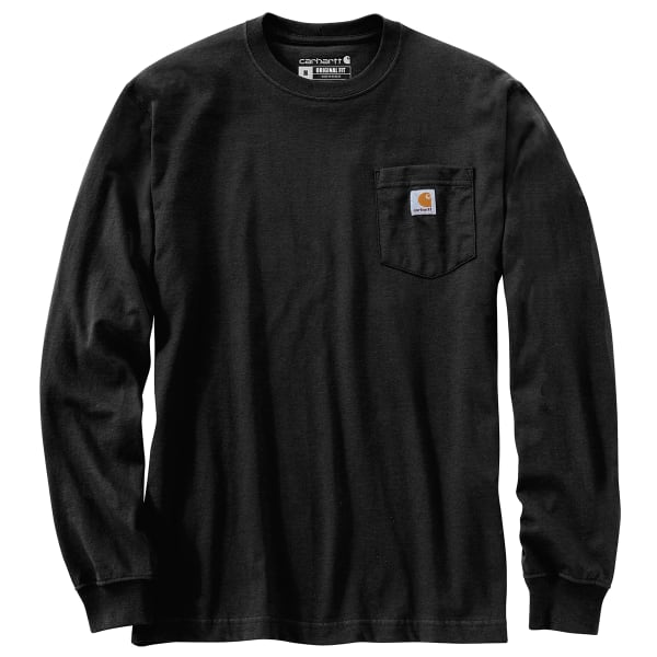 CARHARTT Men's 106040 Loose Fit Heavyweight Long-Sleeve Pocket Graphic Tee