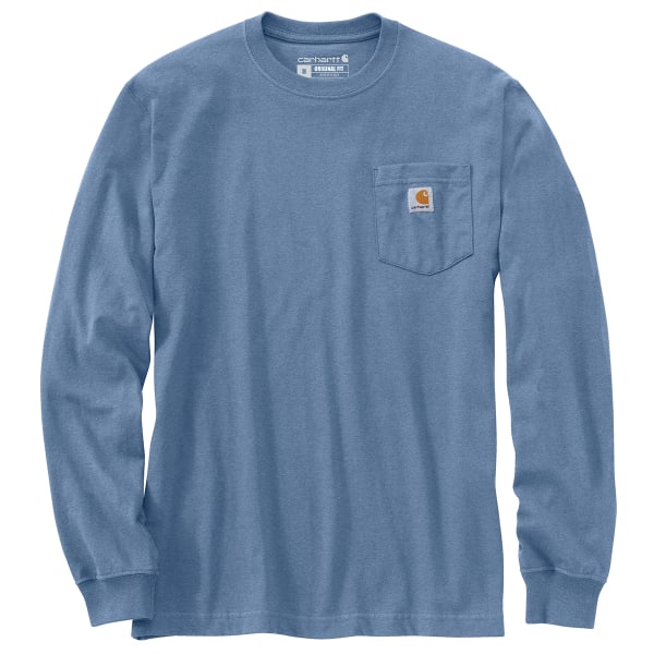 CARHARTT Men's 106040 Loose Fit Heavyweight Long-Sleeve Pocket Graphic Tee