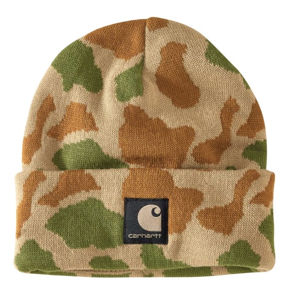 CARHARTT Men's 105968 Knit Camo Beanie