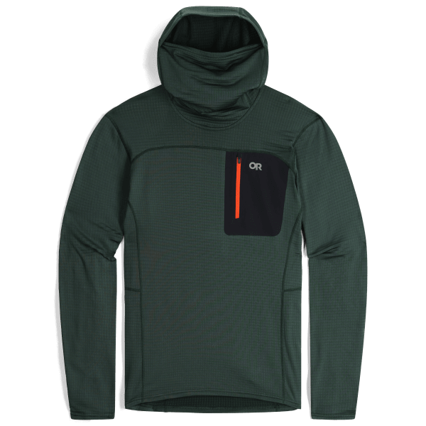 OUTDOOR RESEARCH Men's Vigor Grid Fleece Pullover Hoodie