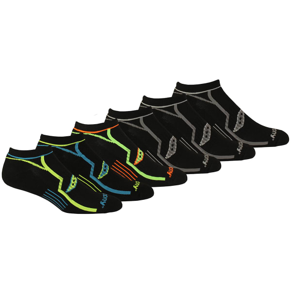 SAUCONY Men's No-Show Performance Socks, 6 Pack - Bob’s Stores