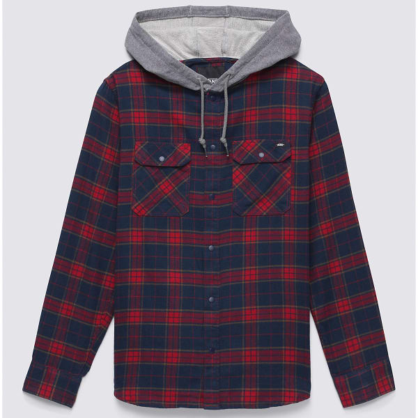 VANS Guys' Parkway Hooded Long-Sleeve Hooded Flannel