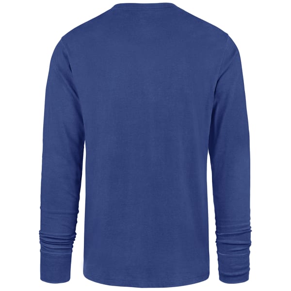 NEW YORK RANGERS Men's '47 Blue Sweep Franklin Long-Sleeve Tee