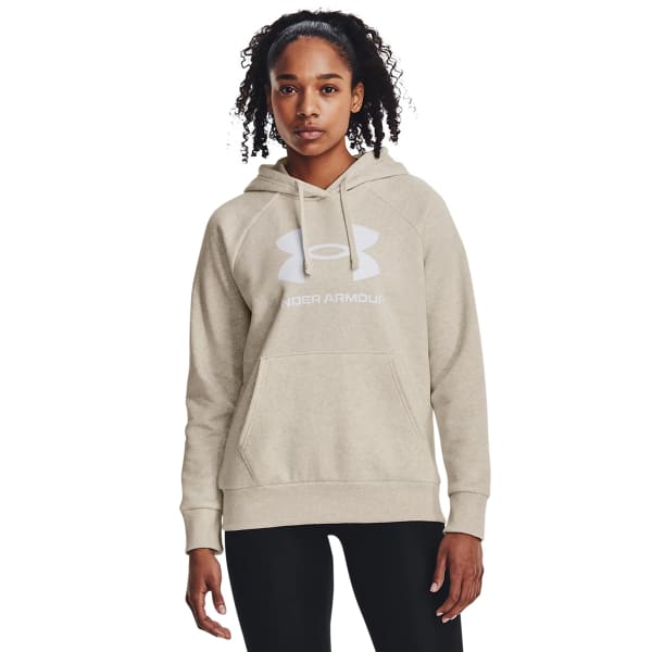 UNDER ARMOUR Women's UA Rival Fleece Big Logo Hoodie