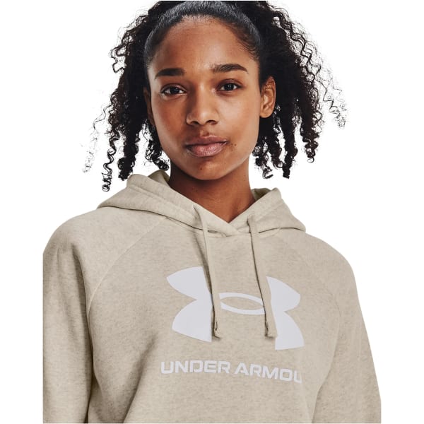 UNDER ARMOUR Women's UA Rival Fleece Big Logo Hoodie