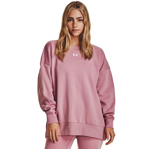 Women's UA Rival Fleece Oversized Crew